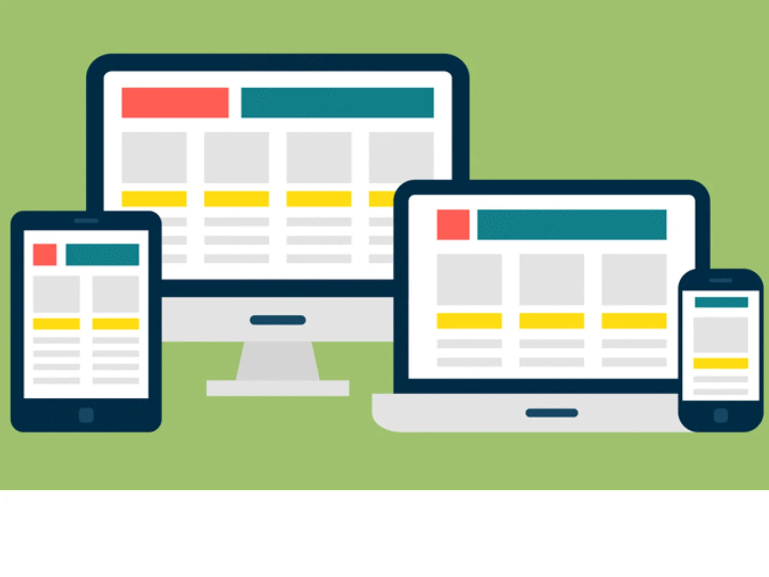 Responsive Website Designing Services in Delhi for mobile, tablet and desktop screens
