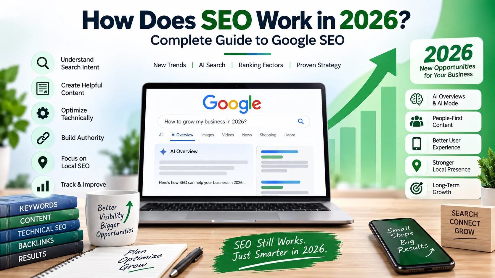 How Does SEO Work in 2026? Complete Guide to Google SEO